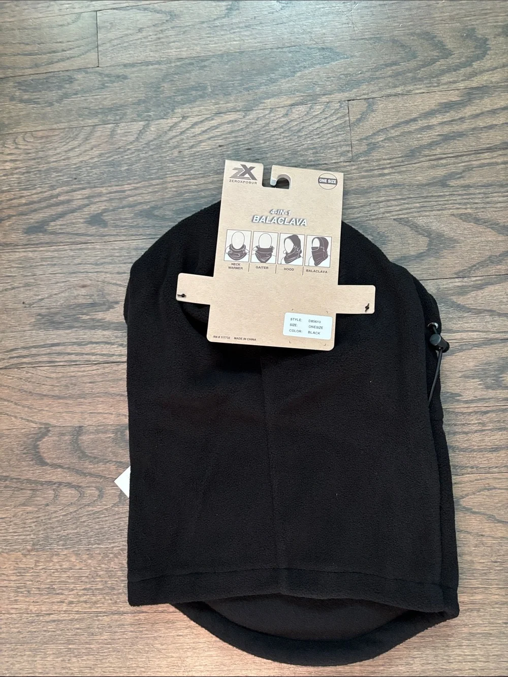 ZeroXposur Black Balaclava Face Mask